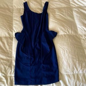 Navy blue mini dress